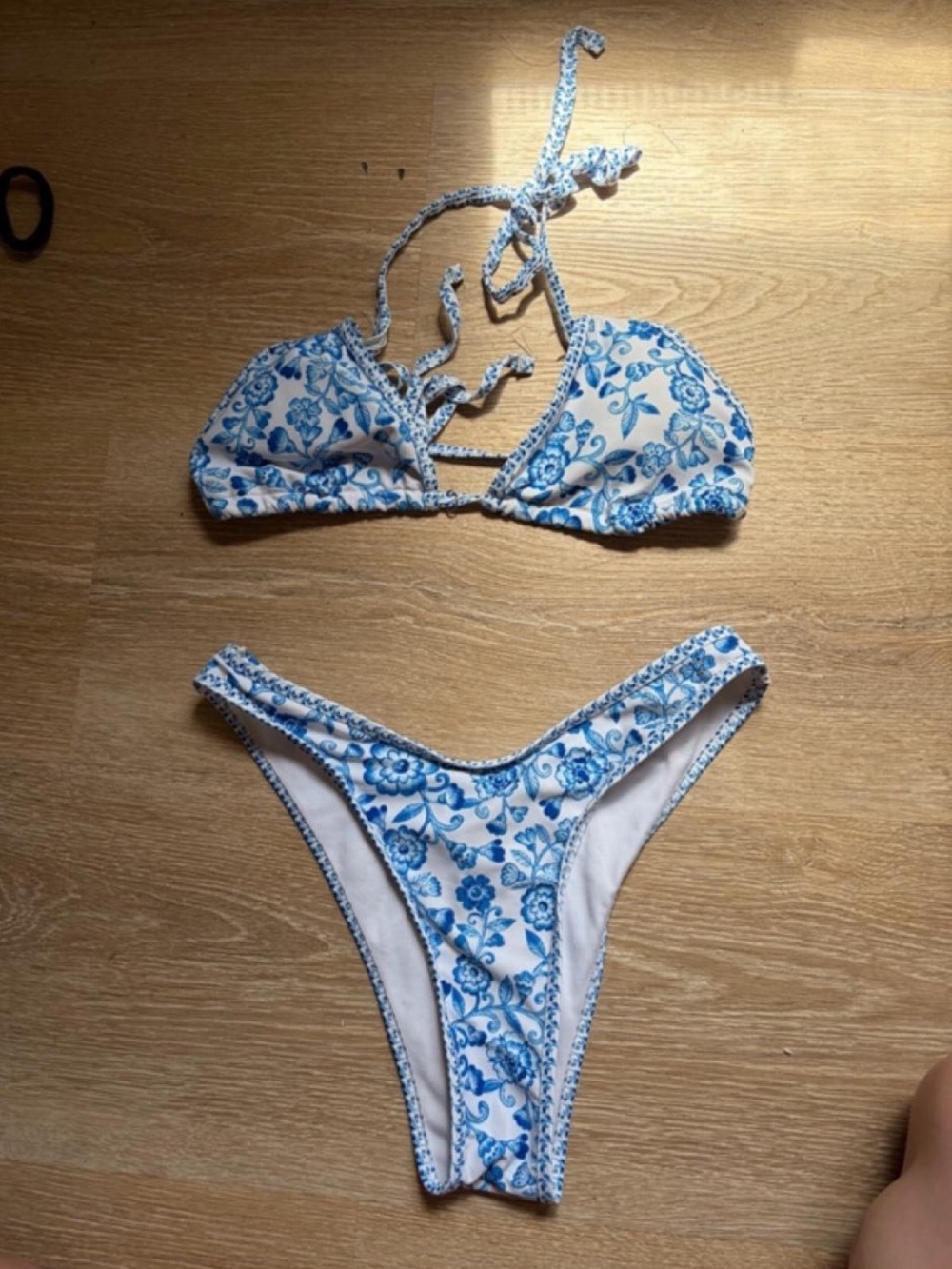Blue Floral women’s ' Bikini Swim Set